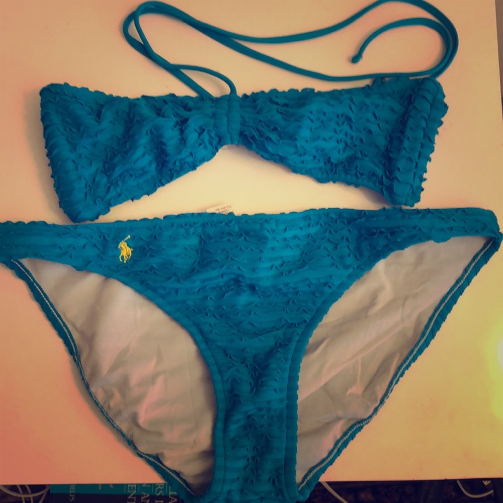 Ralph Lauren turquoise bikini